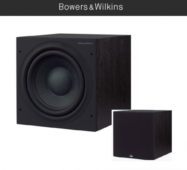 Bowers und Wilkins BundW ASW 610 Schwarz - Aktiv Subwoofer mit 200 Watt Class-D-Verstrker