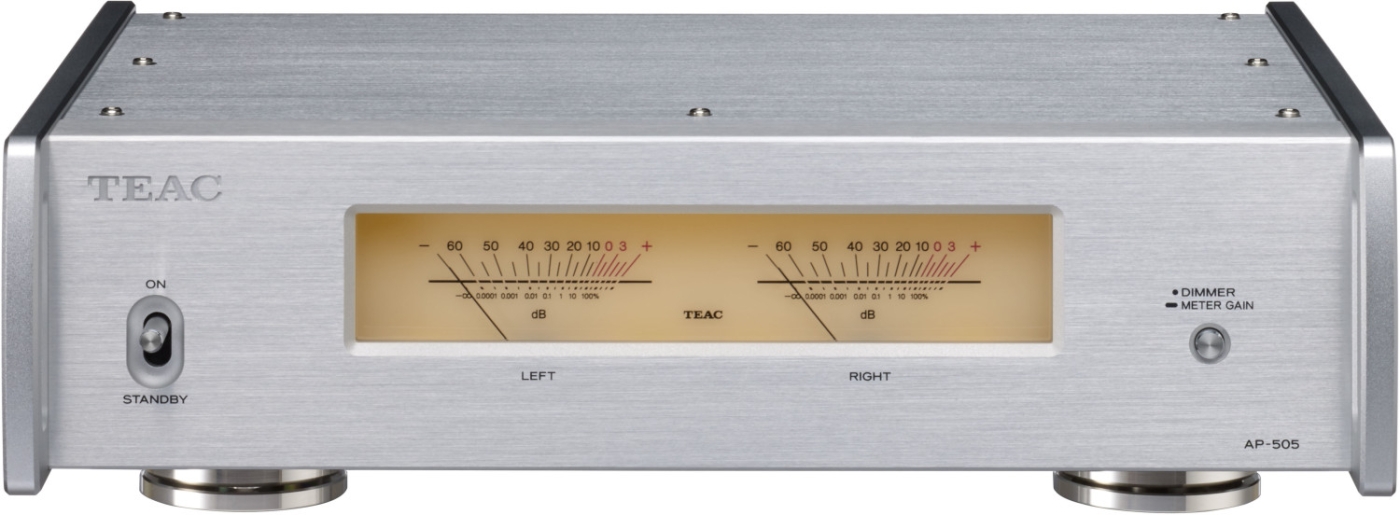 Teac AP-505 NEU Silber HighEnd Endstufe im Midi Format 2x115Watt